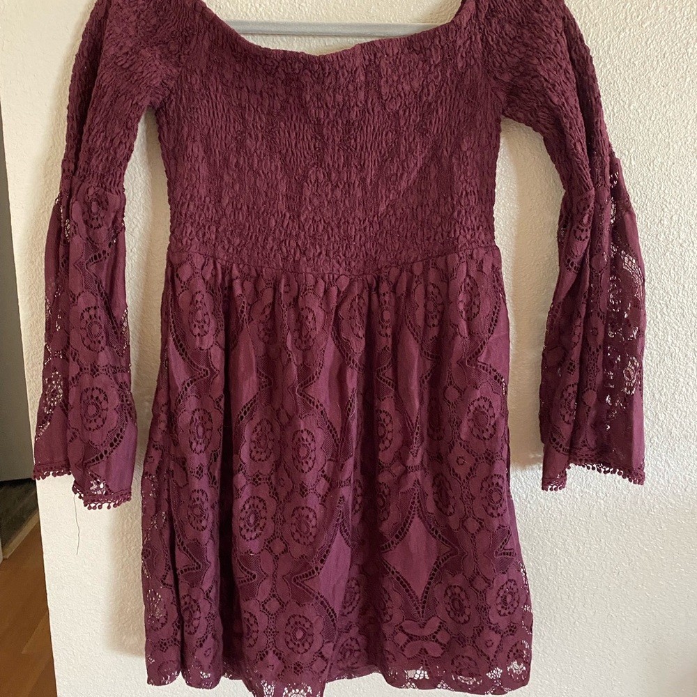 Off the shoulder dress